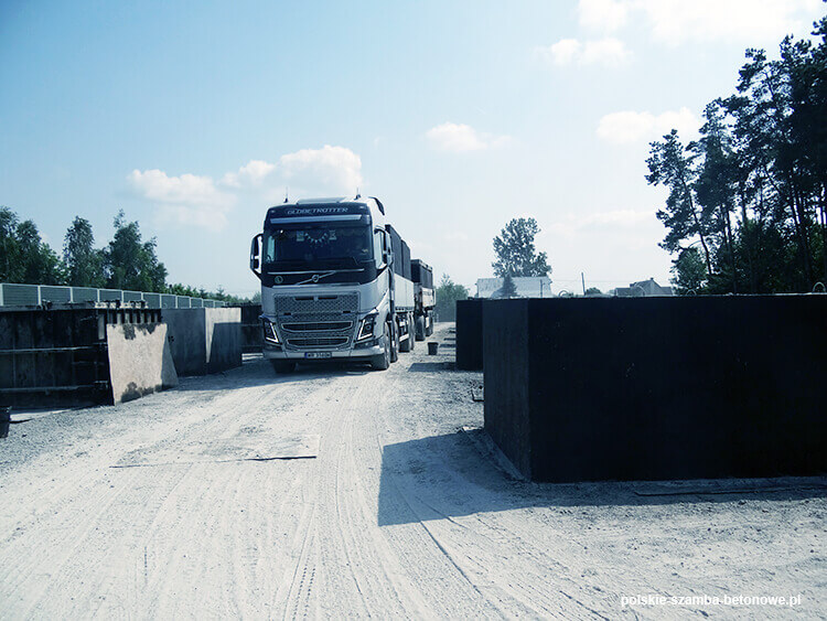 Transport szamb betonowych  w Rzeszowie